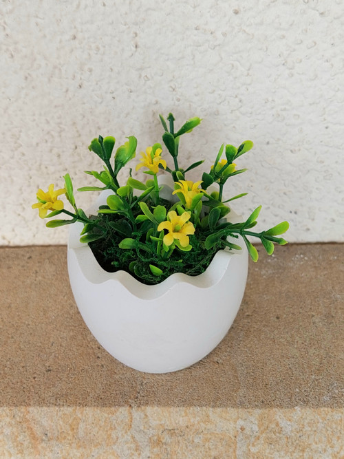 Kytičky v keramické skořápce — foto 3