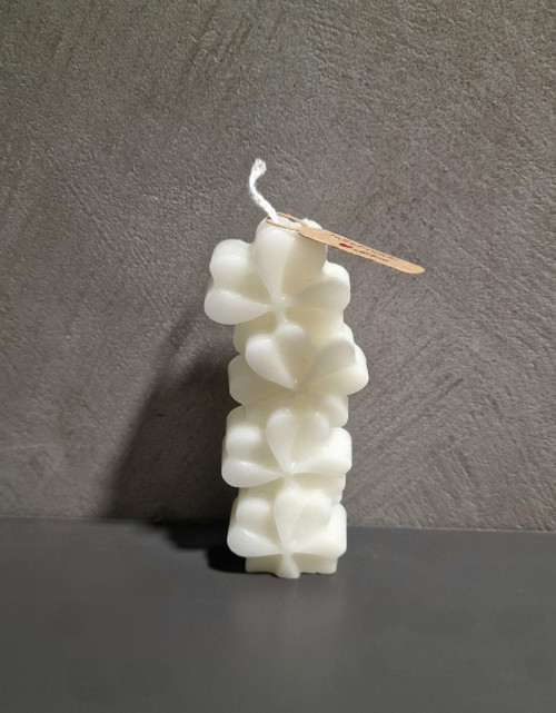Dekorativní svíčka - čtyřlístky — foto 2