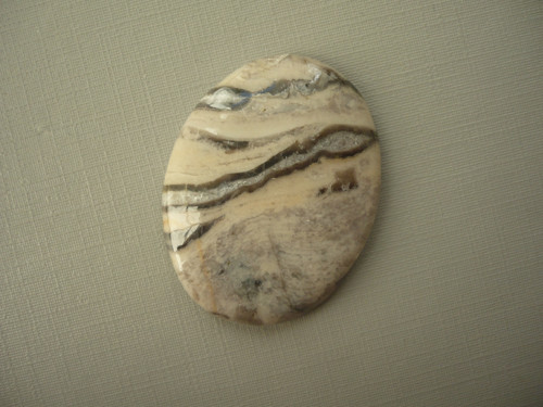 Kabošon - jaspis zebra 37 mm, č.2f — foto 3