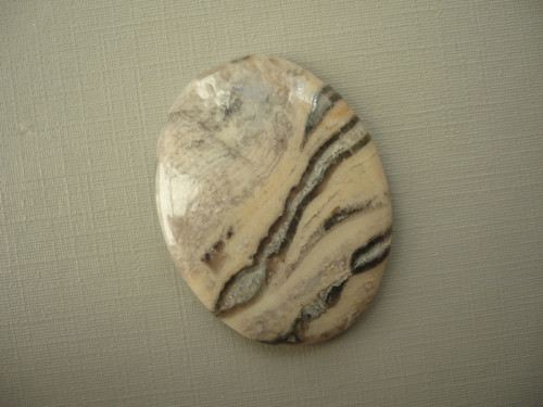 Kabošon - jaspis zebra 37 mm, č.2f — foto 2