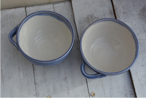 Modré misky s úchytkou, 0.5 l — foto 6