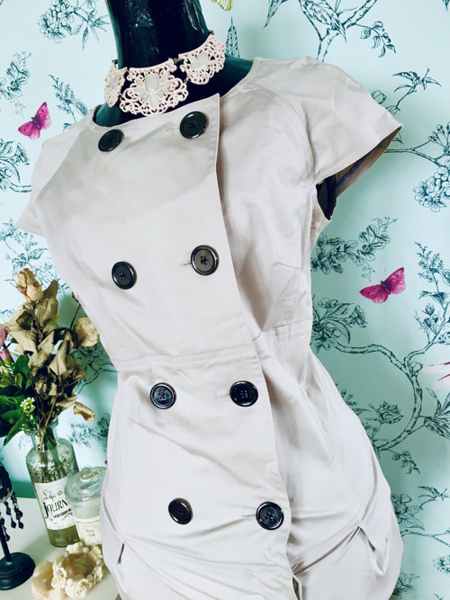 Šaty pin-up cream — foto 2