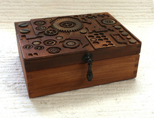 Steampunková krabička č. 6 — foto 2