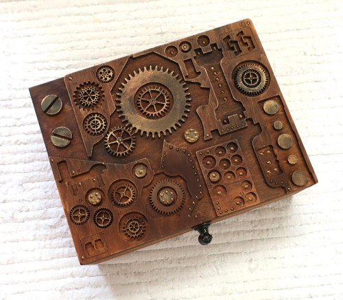 Steampunková krabička č. 6 — foto 3