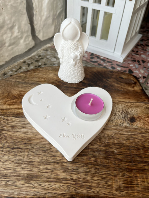 2D Svícen srdce "I LOVE YOU" — foto 2