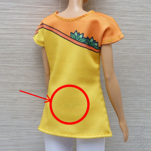 Barevné tričko pro Barbie — foto 3