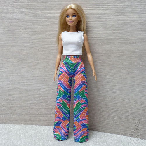 Barevné kalhoty pro Barbie — foto 2