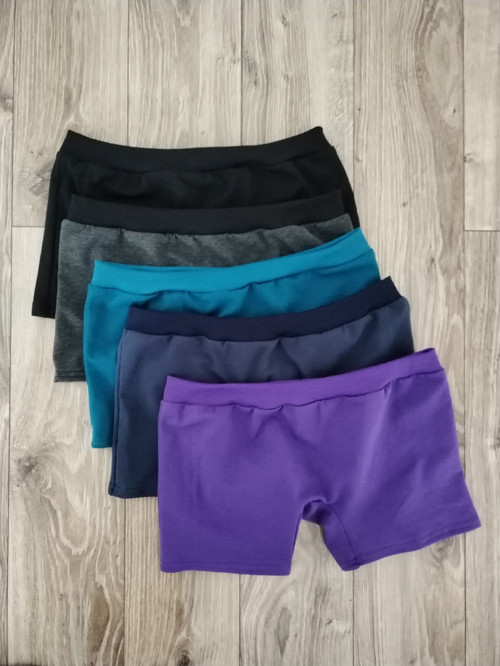 Dívčí boxerky SIMPLE BLACK — foto 4