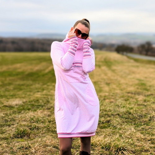 Šaty SKIPP pastel růžová — foto 6