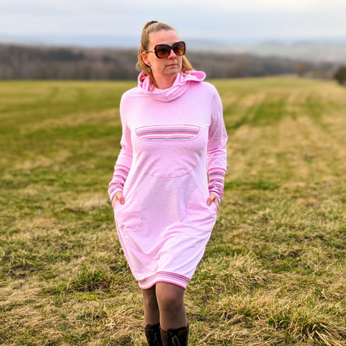 Šaty SKIPP pastel růžová — foto 2