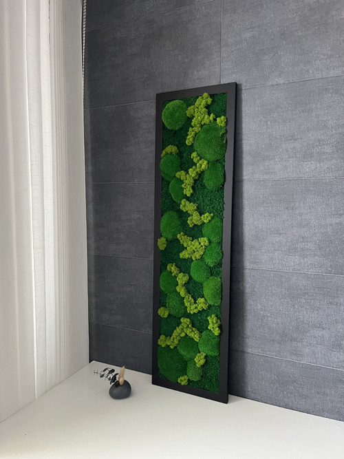 MECHOVÝ OBRAZ 110x30cm — foto 2