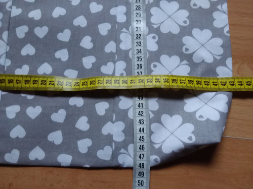 Taška nákupka srdíčka a čtyřlístky — foto 6