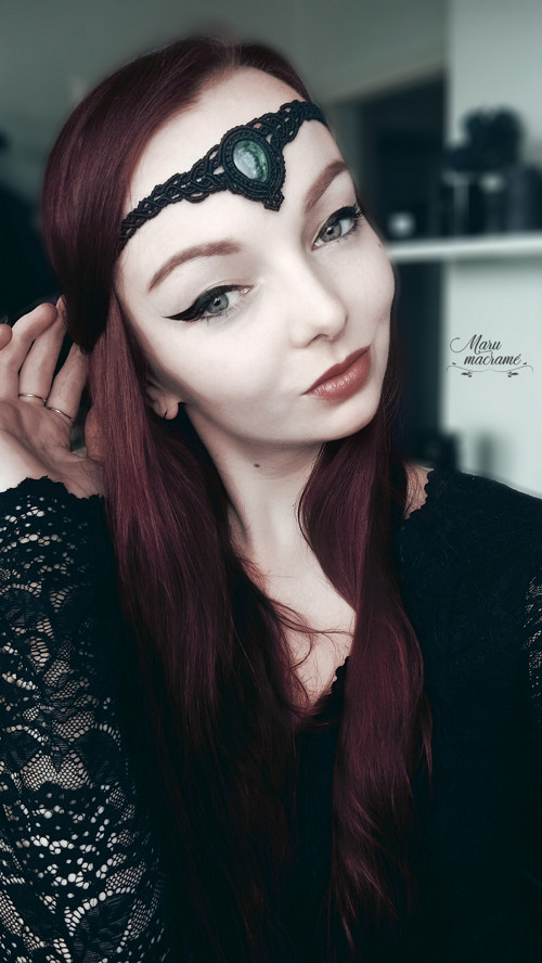 Náhrdelník/čelenka serafinit — foto 5