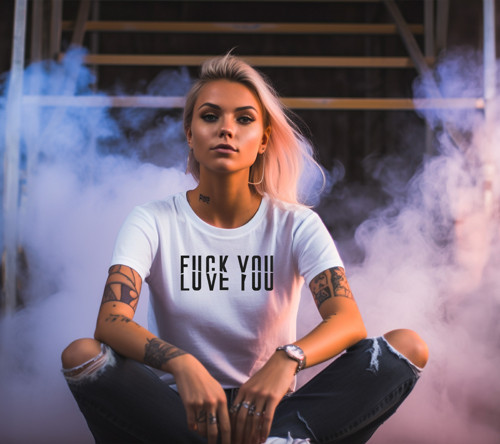 Tričko Fucklove You — foto 3