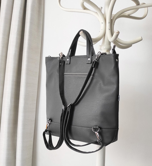 Cora backpack šedá — foto 2