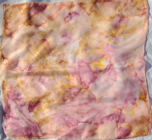 Barevné písky - šátek 65 x 65 — foto 2