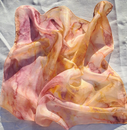 Barevné písky - šátek 65 x 65 — foto 4