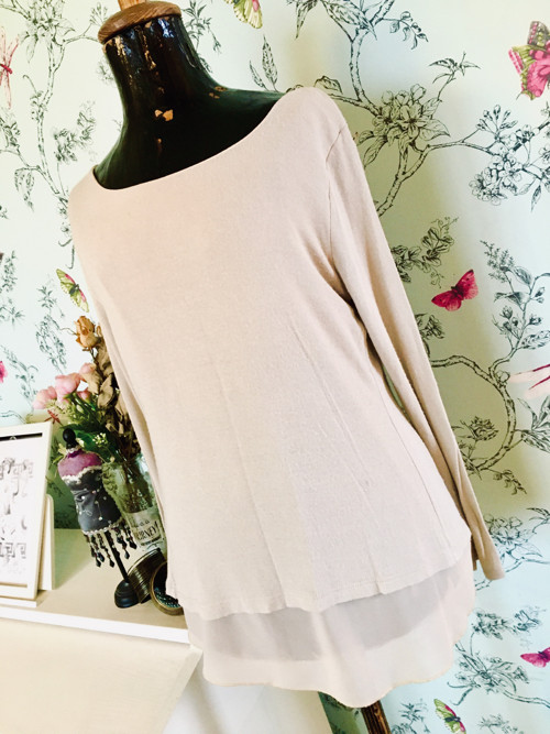 Tunika vintage look cream — foto 2
