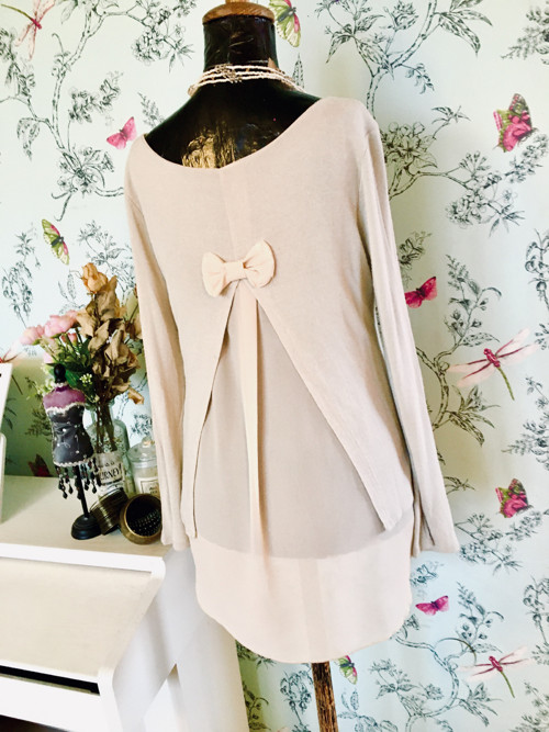 Tunika vintage look cream — foto 3