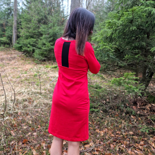 Červené šaty Rea...S — foto 4