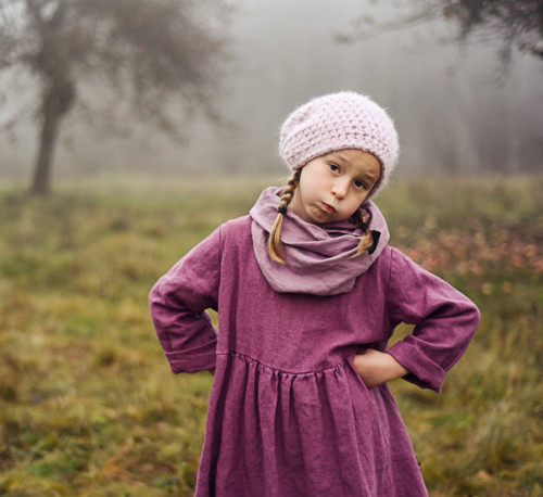 Dívčí čepice Růžová chundelatá — foto 3