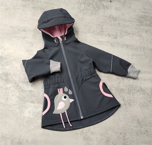 Rostoucí softshell bunda...vel. 86/92 SKLADEM — foto 6