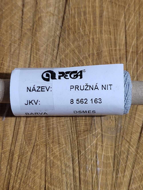 Pružná nit OPTEX 0,5mm návin 30m šedá — foto 3