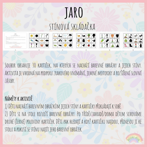 Jaro, stínová skládačka — foto 2