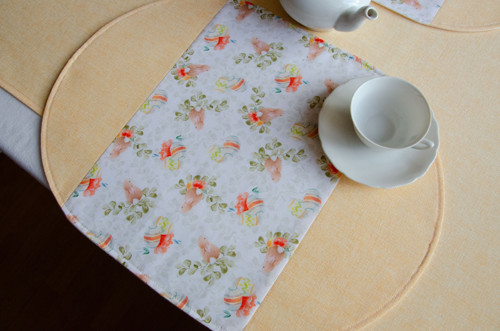 Prostírání oválné - Apricot dreaming — foto 4