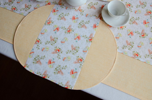 Prostírání oválné - Apricot dreaming — foto 5