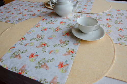 Prostírání oválné - Apricot dreaming — foto 2