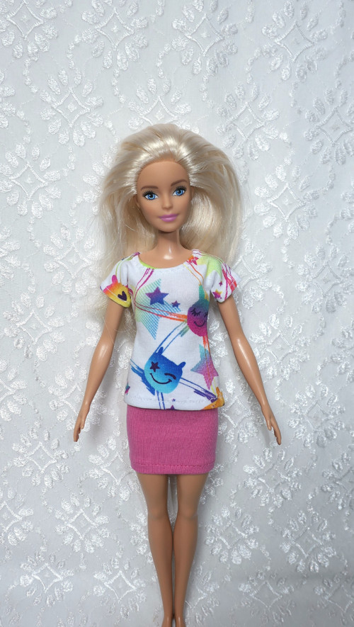 Barbie - natahovací sukně — foto 2
