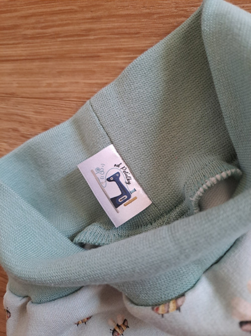 Dětské tepláčky baggy, vel. 62 Včelky — foto 3