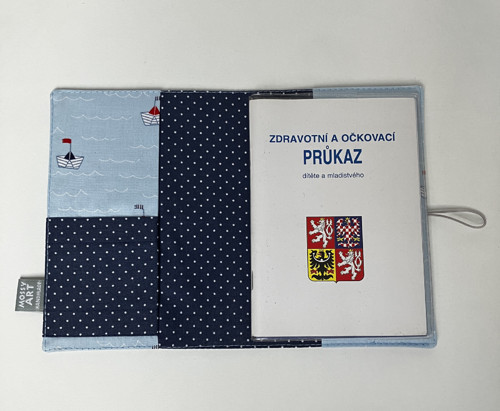 Obal na očkovací průkaz - lodičky — foto 5