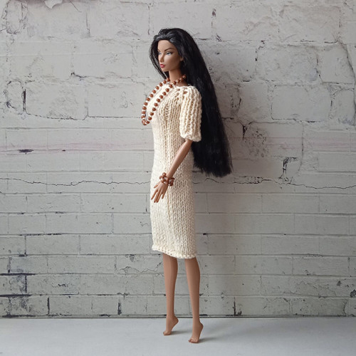 Oblečky pro Barbie, FR, Integrity - šaty + šperky — foto 2