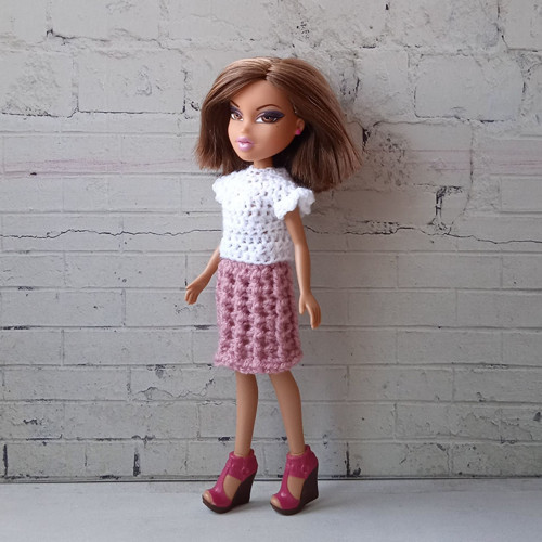Oblečky pro BRATZ - tričko, sukně — foto 2