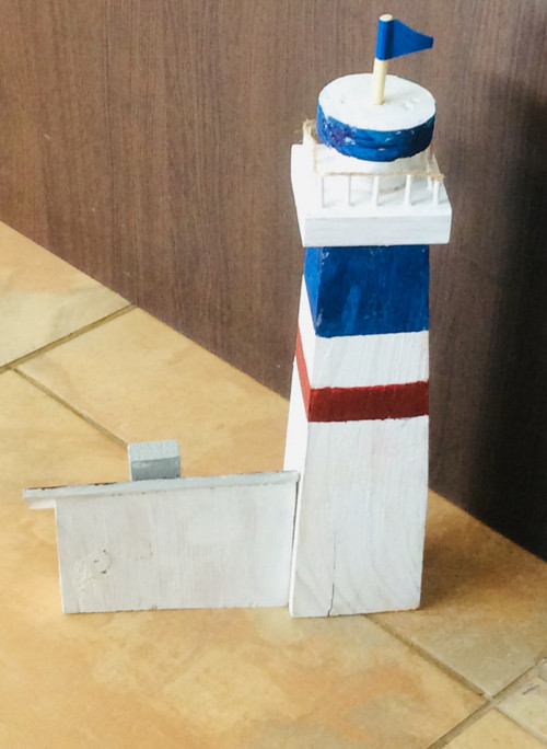 Dřevěný maják Modrý — foto 3
