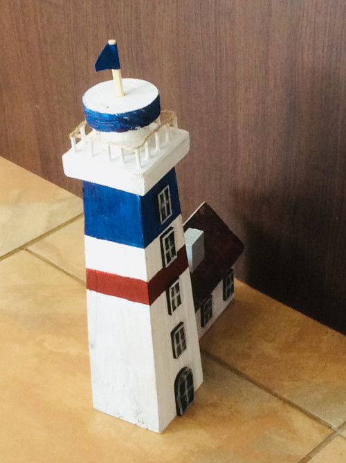 Dřevěný maják Modrý — foto 2