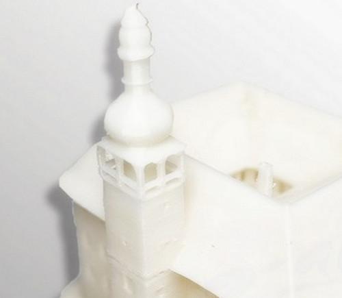 3D tisk modelu hradu Polná — foto 2