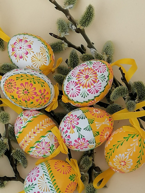 Žlutobílé kraslice — foto 3