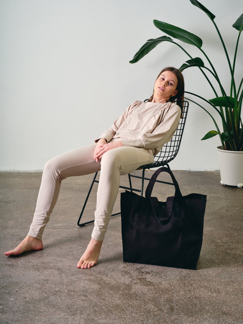 Taška SHOPPER - čierna — foto 4