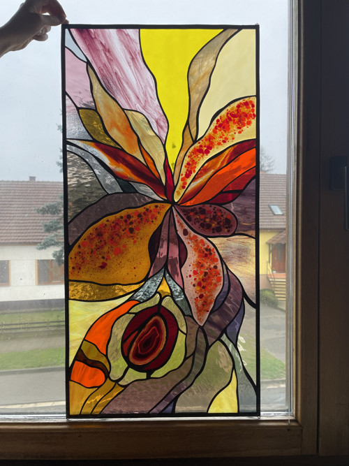 Vitráž "Květ" — foto 5