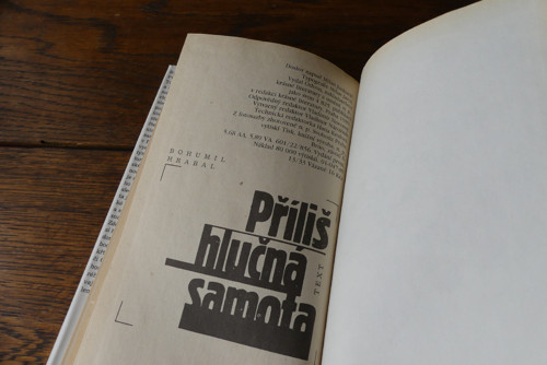 Příliš hlučná samoty, Bohumil Hrabal — foto 5