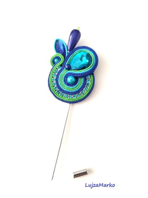 Melita soutache / sutaš brož — foto 4