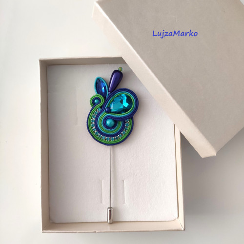 Melita soutache / sutaš brož — foto 6