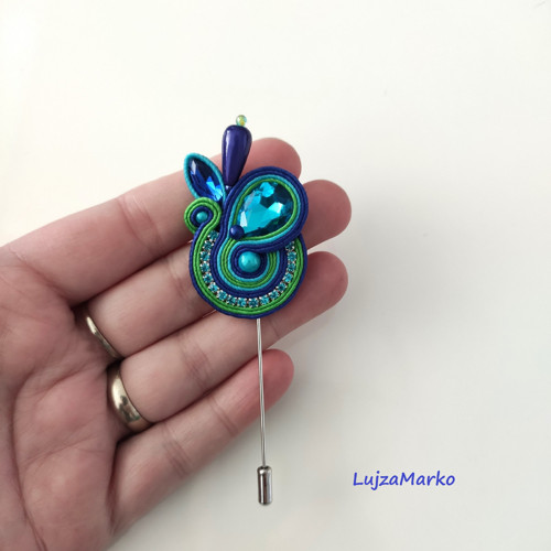 Melita soutache / sutaš brož — foto 2