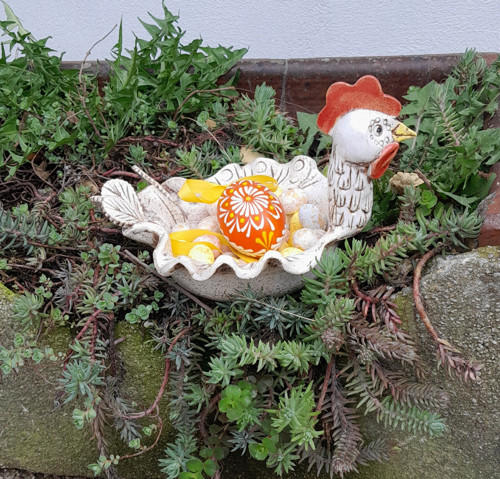 Velikonoční slepička bílá — foto 3