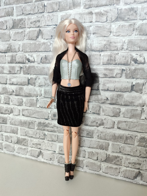 Sametová sukně — foto 2