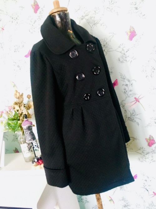 Kabát klasika black — foto 3