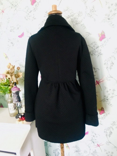 Kabát klasika black — foto 5